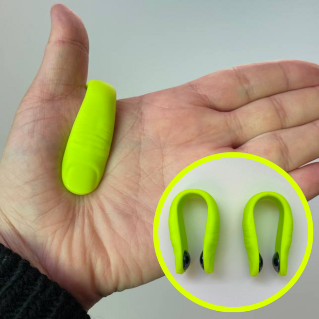 디어바디 합곡혈 지압기 손바닥 마사지기 소화불량 체했을때, 그린, 1개