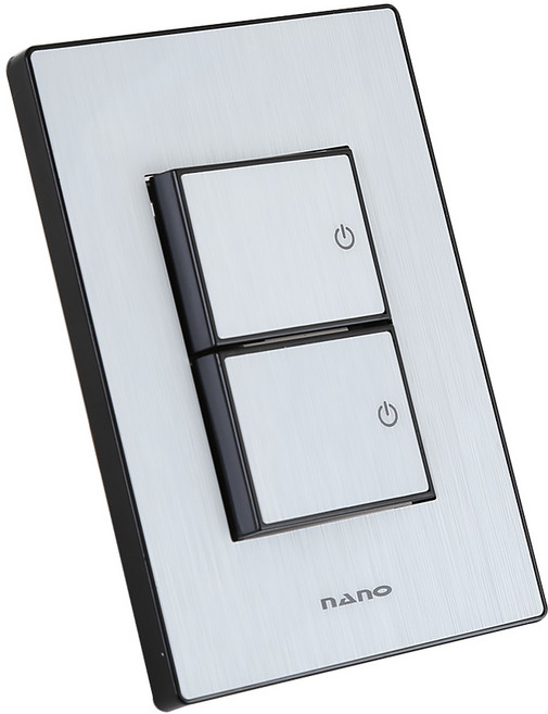 나노ART II 2구 스위치 블랙 1로, 1개