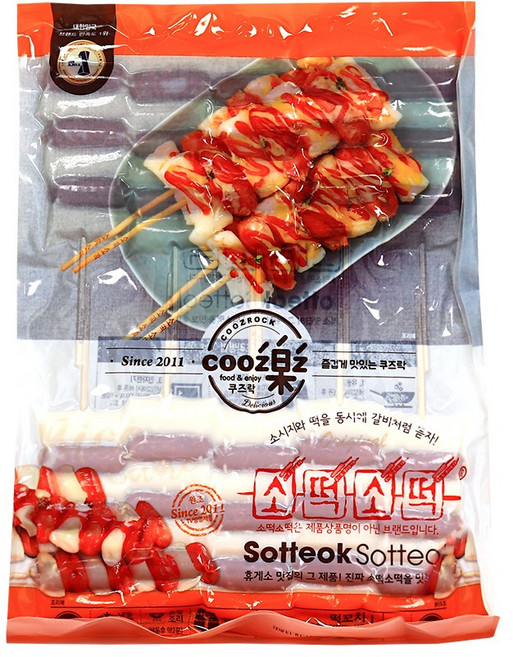 쿠즈락 소떡소떡 1.3kg (130gx10개입) [코리아타임스퀘어], 1개