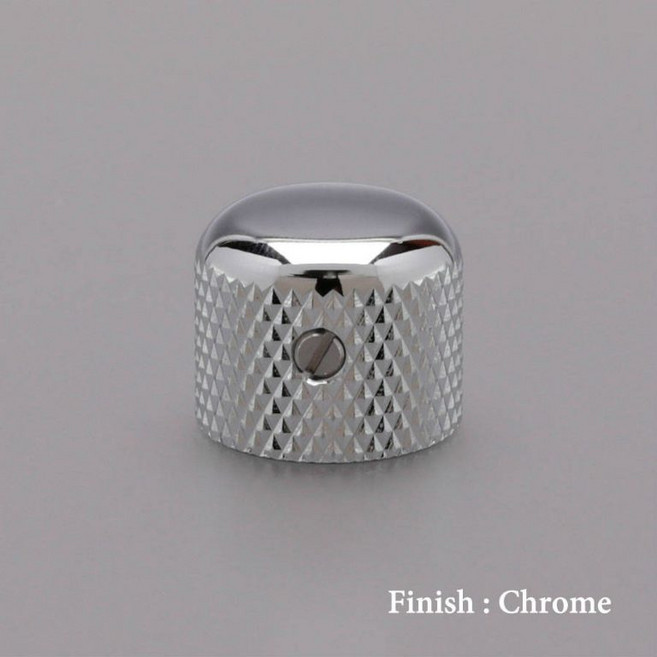 GOTOH 金屬旋鈕, 1個, VK-3 Chrome 銀色