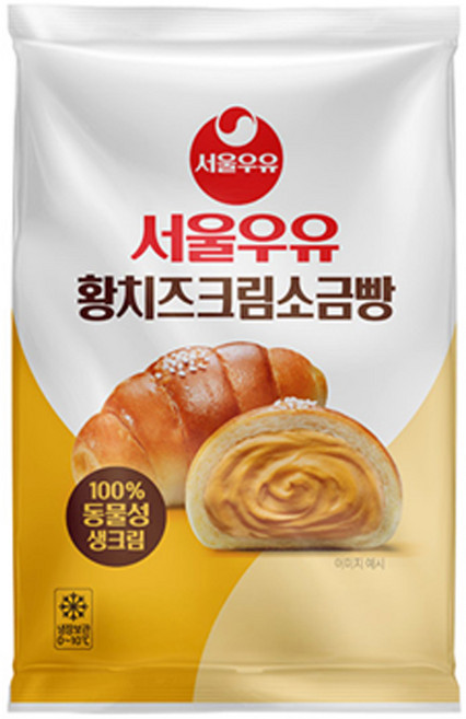 서울우유 황치즈크림소금빵 110g x 5개