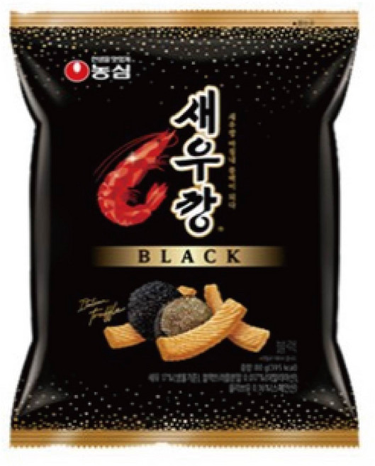 새우깡 블랙, 72g, 20개