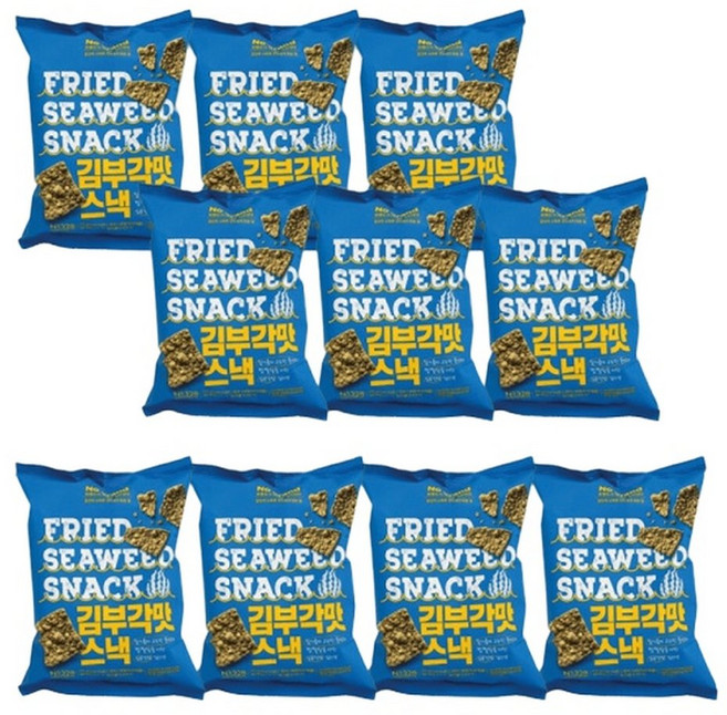 노브랜드 김부각맛 스낵 110g 10개 바삭함