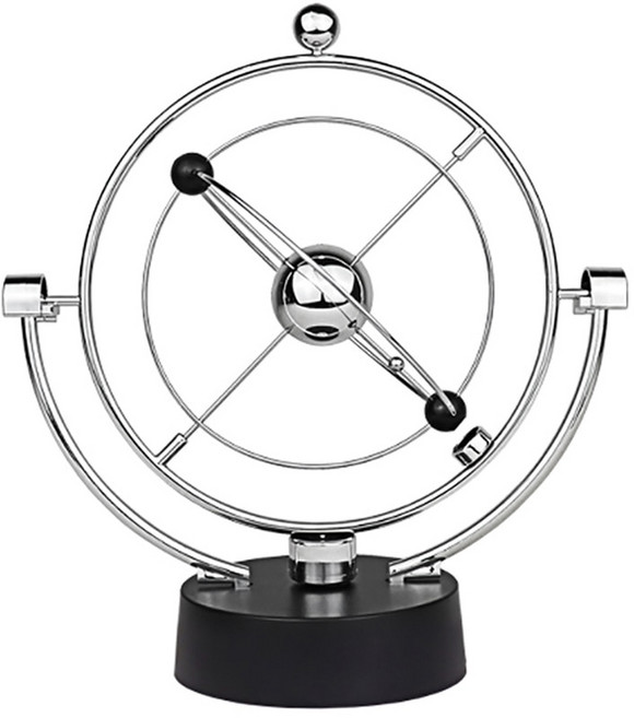 사무실 과학장식모형 진자운동 뉴턴의요람 회전볼 인테리어 데코 과학 실험 교구