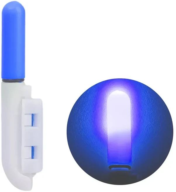 1/5pcs 컬러 글로우 스틱 물린 알람 분리형 LED 낚시대 라이트 야간 Accessorie에 대 한 빛나는 방수, Random Star, 5pcs