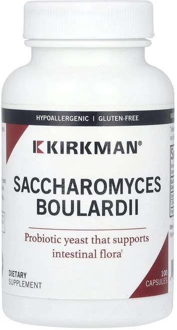 Kirkman Labs 사카로미세스 보울라디 캡슐 100정, 4병 - 쿠팡