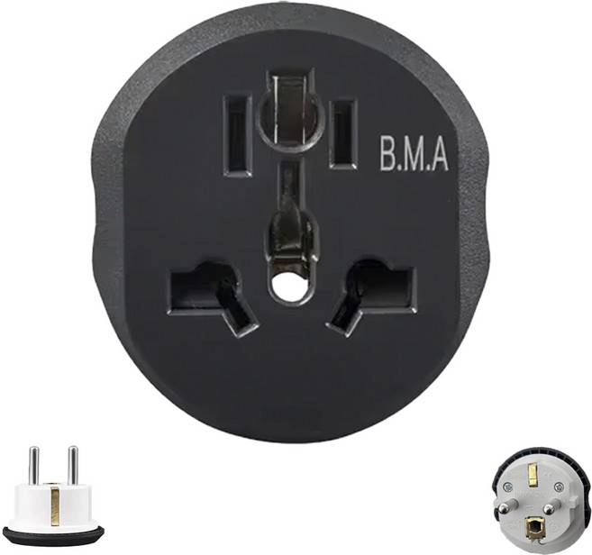 돼지코 멀티플러그 변환어댑터 직구제품 콘센트 4P, 1개