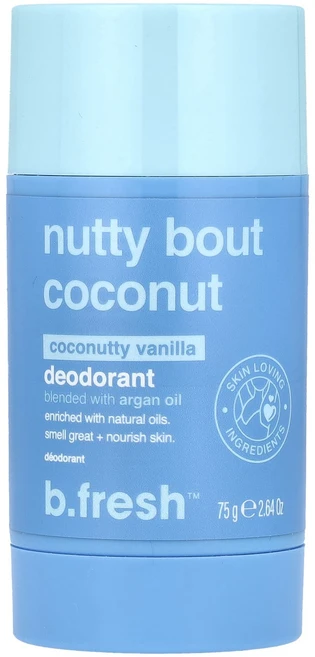 b.fresh Deodorant with Argan Oil Coconutty Vanilla 2.64 oz (75 g), bfreshDeodorantwithArganOilCoc, 75g, 1개 - 쿠팡