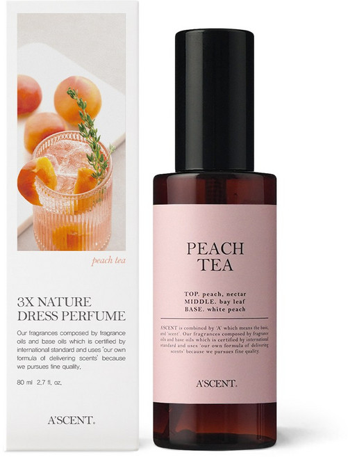 에이센트 드레스퍼퓸 섬유향수, 1개, 80ml, 피치티