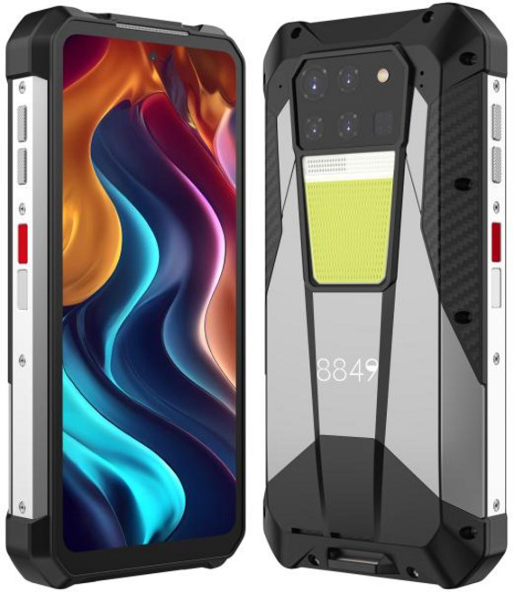 Unihertz 8849 Tank 3 견고한 스마트폰 5G 23800mAh 200MP 카메라 16GB 512GB 120W 충전기 6.79" FHD+ 120H, 01 Unihertz 8849 Tank 3