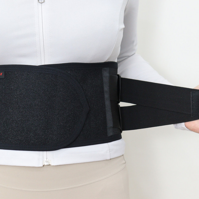 스타맥스 의료용 고탄력 허리보호대 3중압박 기능성 복대 요통대 척추 약국 디스크 국내제작, 1개
