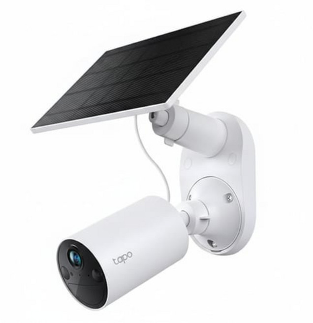 티피링크 무선 배터리 타입 스마트 카메라 실외용 + 태양광 충전 패널 세트, 1세트, TC82 KIT