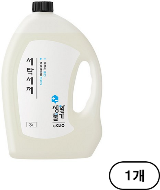 크리오 생활물가 세탁세제 일반드럼겸용, 3L, 1개