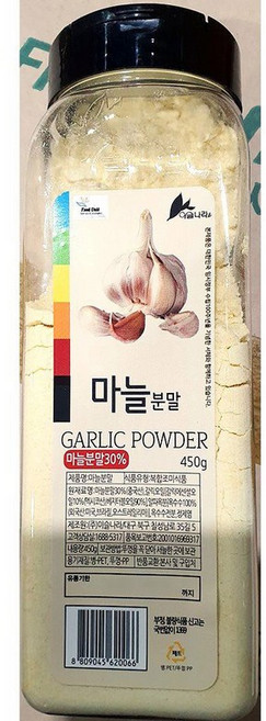 마늘분말 (이슬나라 450g) 마늘맛분/마늘맛가루/마늘가루/마늘맛분말, 1개, 450g