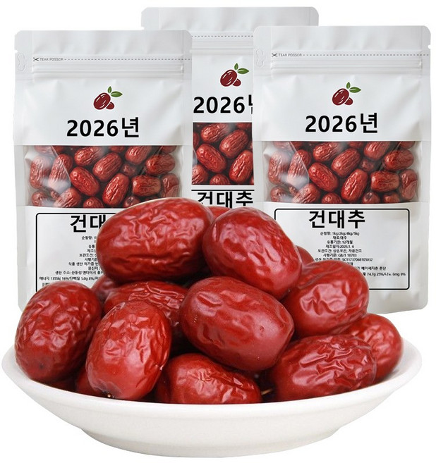 수입대추 햇대추 달콤한 말린, 1개, 1.5kg