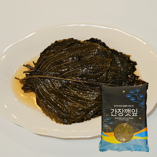 맛찬 착한 간장깻잎 업소용 대용량, 4kg, 1개