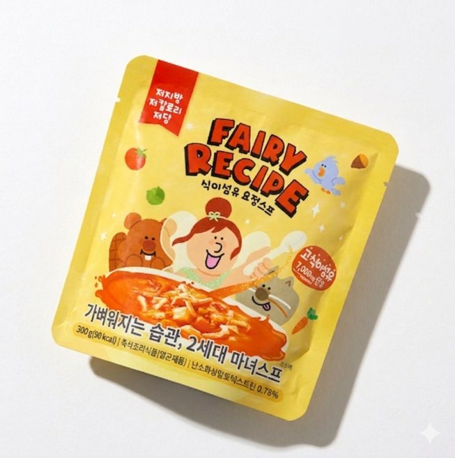 페어리레시피 식이섬유 요정스프, 10개, 300g