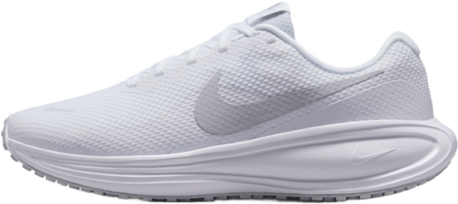 나이키 발편한 쿠션감 가벼운 운동화 REVOLUTION8 레볼루션8 올화이트 효도화 헬스 커플 러닝화 조깅화 남녀공용