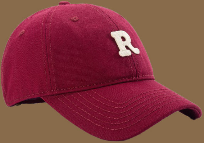 電繡R字母棒球帽