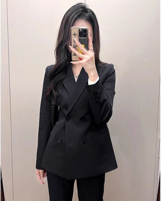 女款學院風休閒西服外套