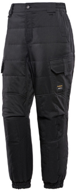 S-워크조거패딩팬츠YAK블랙4종(30 32 34 36 (양말증정)