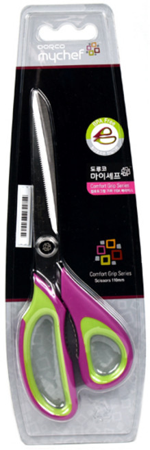 도루코 마이세프 컴포트그립 가위 110A 베리믹스, 1개