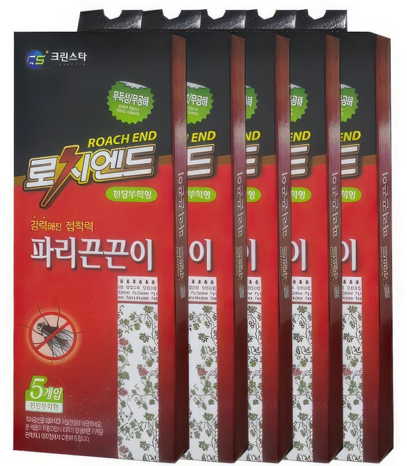 강력 파리 끈끈이 퇴치 날파리 제거 트랩 파리약 25P 집파리 날벌레 해충, 1개