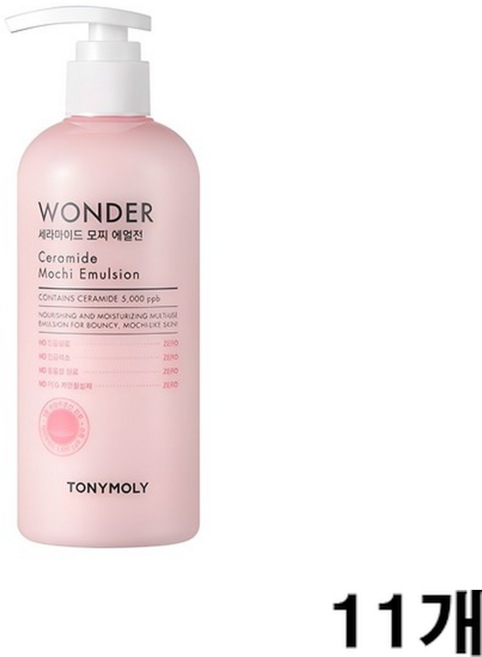 토니모리 원더 세라마이드 모찌 에멀전, 300ml, 11개
