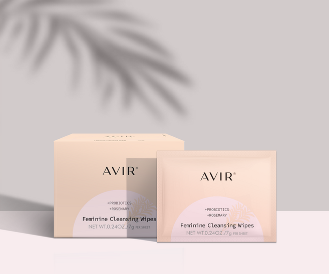 아비르 Y존케어 휴대용 저자극 약산성 여성 청결 와입스, 7g, 20개