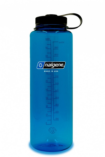 NALGENE 1500cc 寬口運動水壺 登山健行水瓶, 灰藍色, 1個, 1.5L