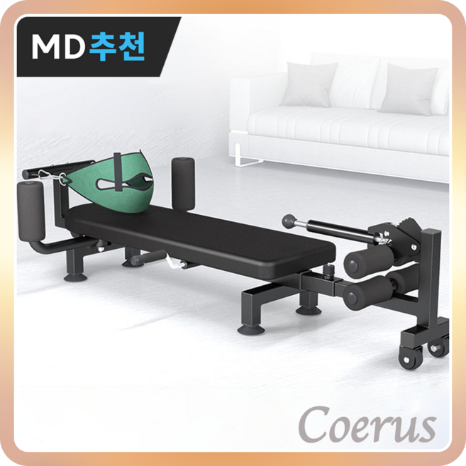 코어루스 건강한 허리견인기 척추 목 스트레칭 자세교정기 체형 등펴기