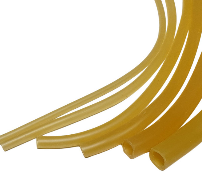 라텍스 고무줄/ 천연 고무밴드 튜브관 노란 찰 생고무 기저귀 새총 작살 완구 만들기재료, 6호2M