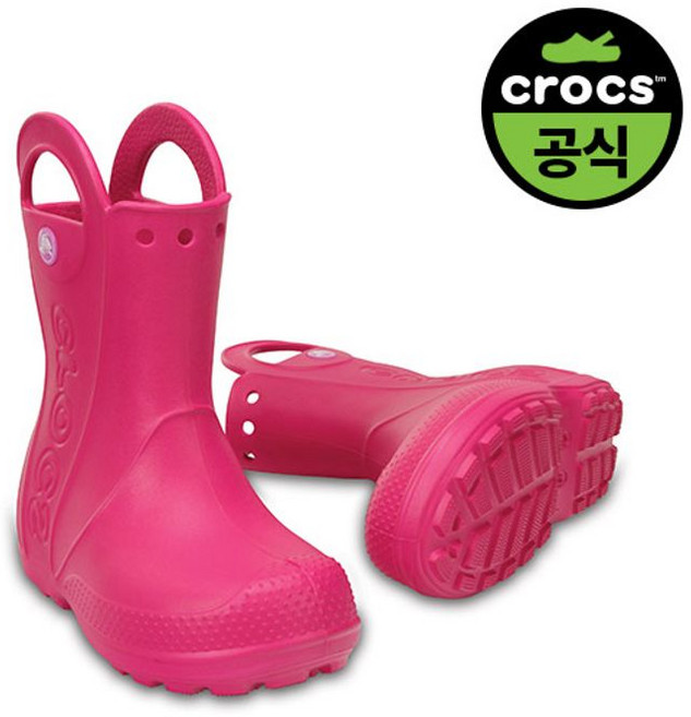 [크록스] 크록스공식 키즈 HANDLE IT RAIN BOOT KIDS CPK 24SKBT12803