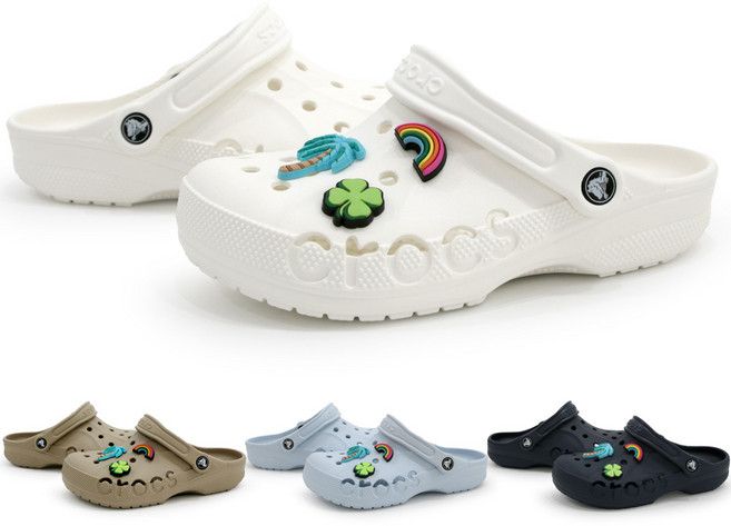 CROCS 정품 크록스 바야 클로그 슬리퍼 10126 레츄 악세사리