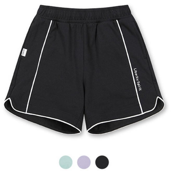 폴햄키즈 폴햄키즈 시그니처 여아 쿨텐션 파이핑 숏 팬츠_PKE2PT2431