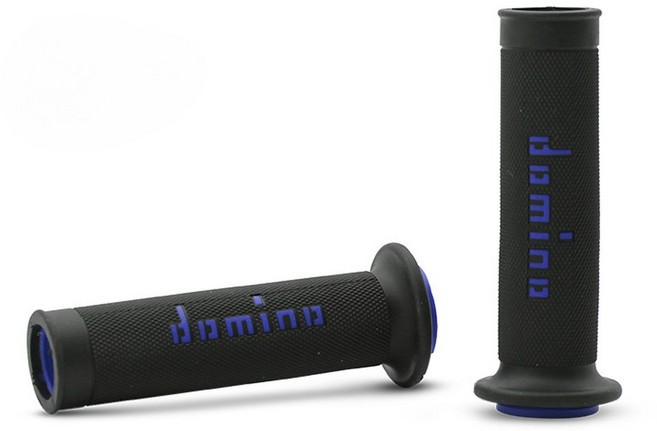 오토바이 핸들 테이퍼 EXC 퀄리티 하이 7/8 모터크로스 바이크용 고무 YZF 그립 Protaper 인치 Pro 피트 젤 CRF 더트 도미노, Blue, 1개