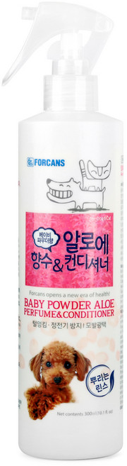 포비스 알로에 향수 베이비파우더향, 1개, 300ml