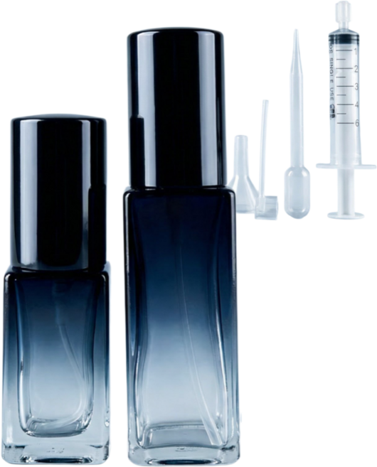 피에코 향수공병 + 소분도구 풀세트, 1개, 딥블루