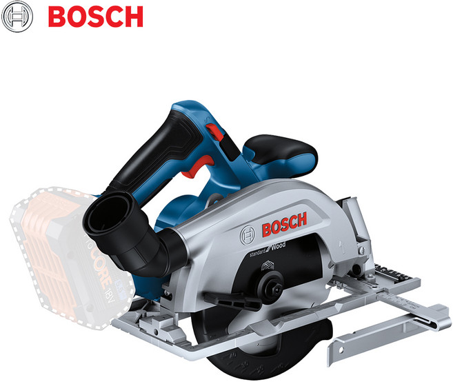 보쉬 GKS18V-57-2 충전원형톱 18V 본체 165mm BL모터 톱날포함 충전스킬, 1개