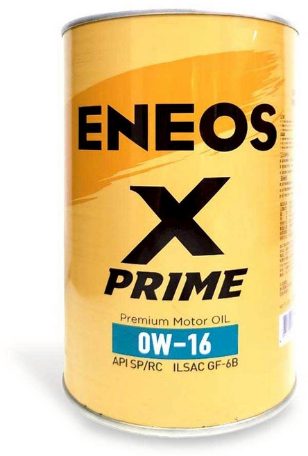油工廠 ENEOS X PRIME 0W16 全合成機油 日本鐵罐 SP GF-6B 新日本, 1套, 4.3L