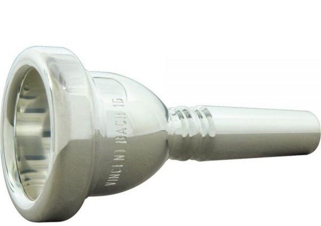 바흐 대형 샹크 테너 및 베이스 트롬본 마우스피스 1G, 1 1/4GM, MP ONLY, 1개