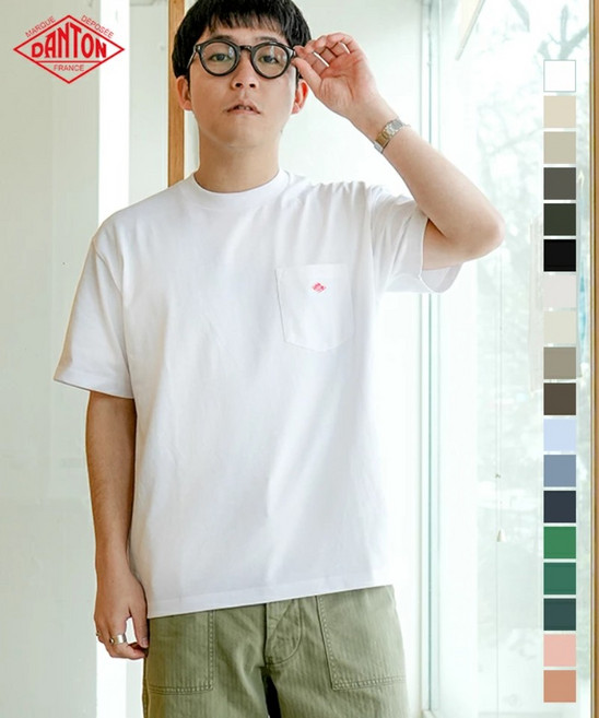 단톤 포켓 티셔츠 DT-C0198TCB