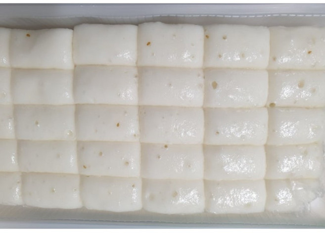 정품) 동해기정떡 한판 기정 30조각 잔기지떡 증편 술떡 술빵 식사대용떡 선물 떡맛집, 1개, 900g