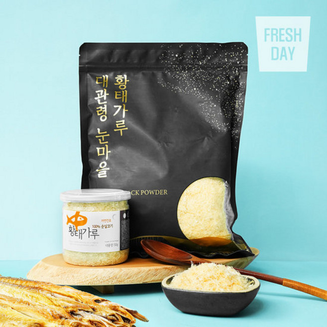 강원도 대관령 눈마을 자연건조 황태가루 50g+180g 천연조미료, 1세트, 50g
