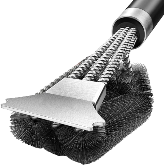 마글론 바베큐 그릴 브러쉬 석쇠 불판 철판 청소솔 스크래퍼, 1개