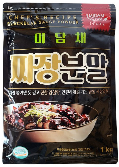 미담채 짜장분말 직접 볶아낸 깊고 진한 감칠맛, 1개, 1kg
