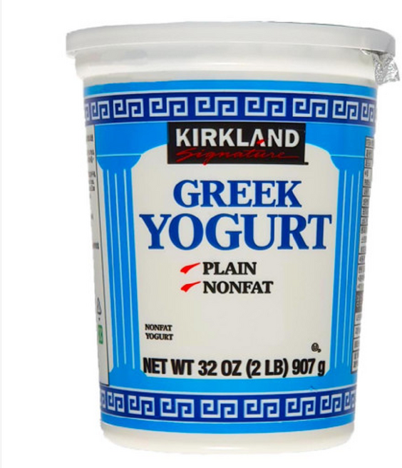 커클랜드 무지방그릭요거트 907g 2개 무료포장(아이스팩+아이스박스)
