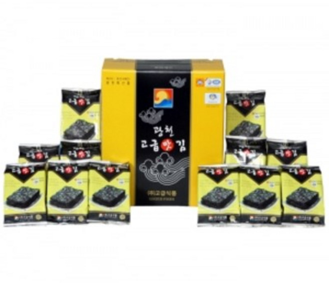광천고급맛김 식탁재래김 15g 12봉, 1박스