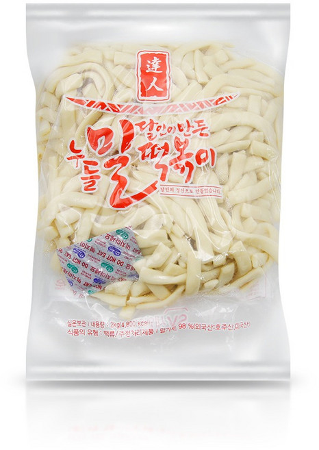 달인 누들 밀떡볶이 2kg, 1개