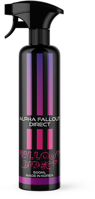 알파 폴 아웃 다이렉트 철분 제거제 우수한 부착력 즉각반응 차량외관 라임스케일, 8개, 500ml